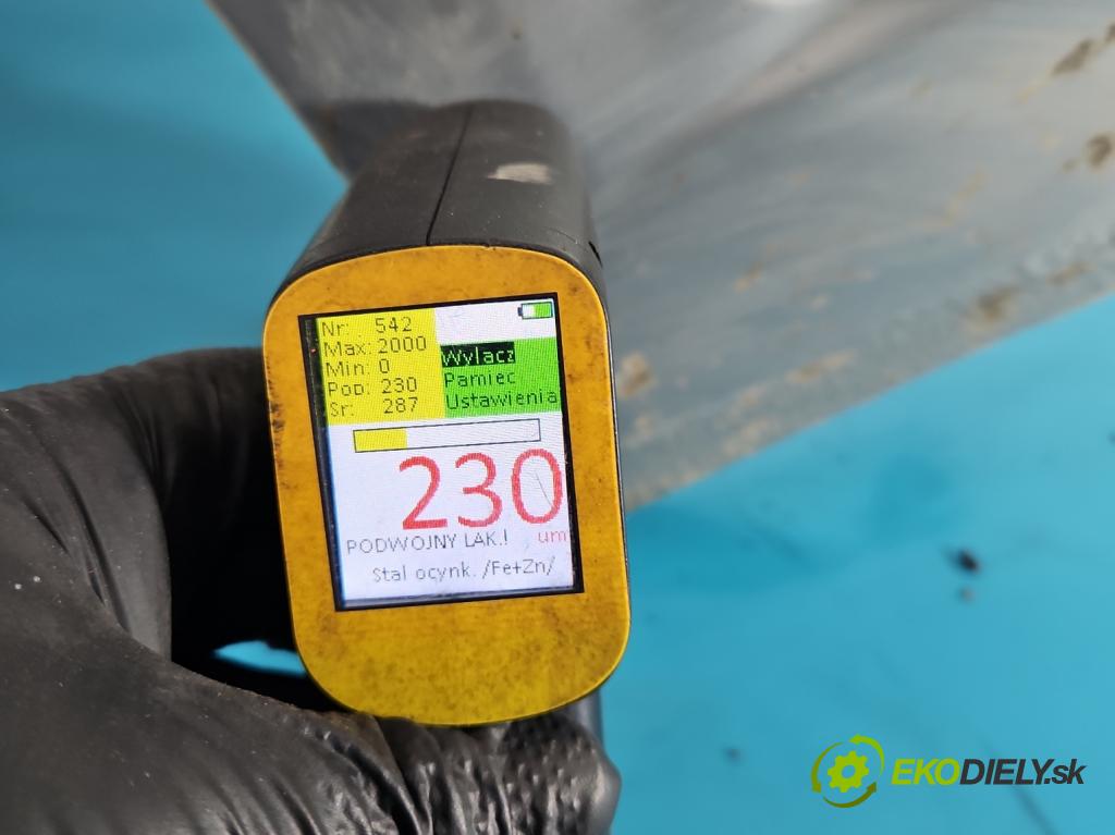 Fiat Punto Grande 1.4 8V 77 hp manual 57 kW 1368 cm3 5- blatnik přední levý  (Levý přední blatník)