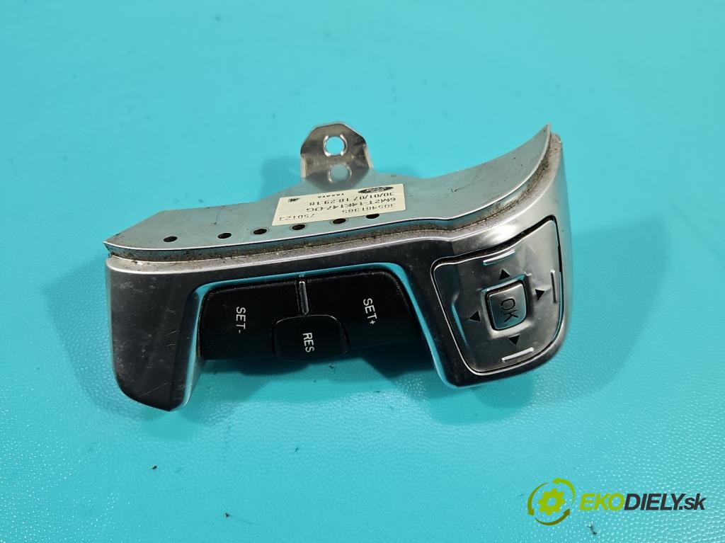 Ford Galaxy Mk2 2006-2015 2.0 TDCI 140 HP manual 103 kW 1999 cm3 5- prepínač multifunkční: řízení: 6M2T-14K147-CH (Prepínacie páčky pod volantom)