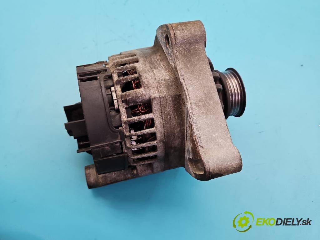 Fiat Punto Grande 1.4 8V 77 HP manual 57 kW 1368 cm3 5- Alternator 51700675 (Alternátor)