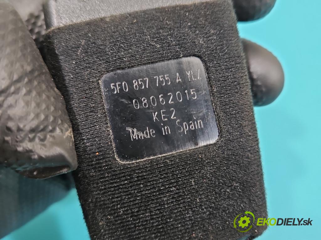 Seat Leon III 2012-2020 2.0 tdi 150 HP automatic 110 kW 1968 cm3 5- pas bezpečnosť: predné ľavý 5F0857755A