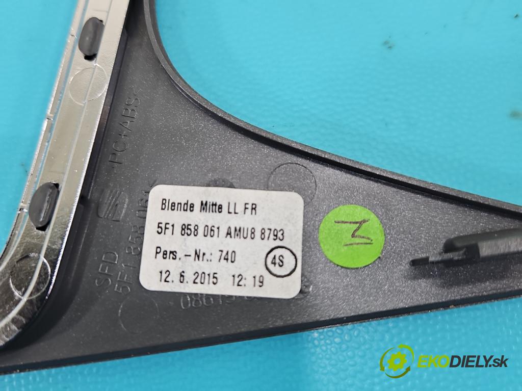 Seat Leon III 2012-2020 2.0 tdi 150 hp automatic 110 kW 1968 cm3 5- lišta ozdobná interiéry: 5F1820901D