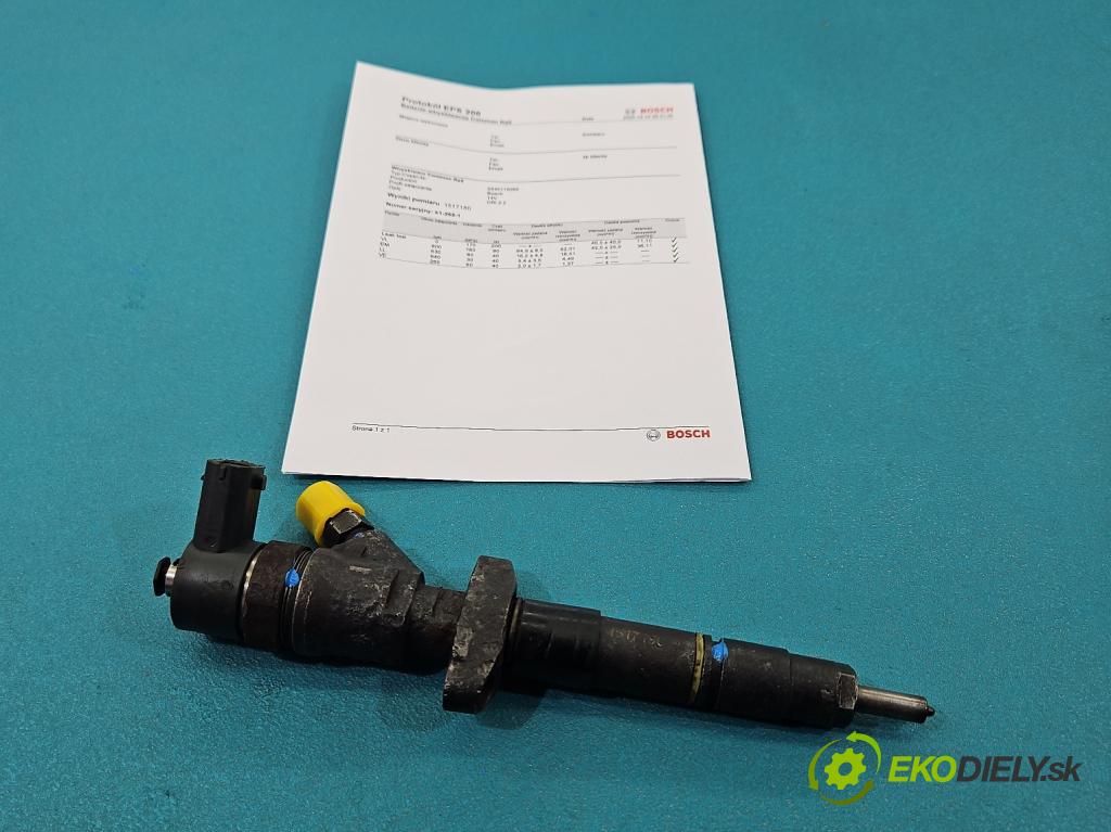 Renault Master II 1998-2010 2.5 dci 101 HP manual 74 kW 2464 cm3 5- vstrek 0445110265 (Vstrekovač paliva)