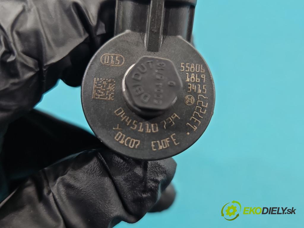 Peugeot 208 I 2012-2019 1.6 hdi 92 HP manual 68 kW 1560 cm3 3- vstrek 0445110739 (Vstrekovač paliva)