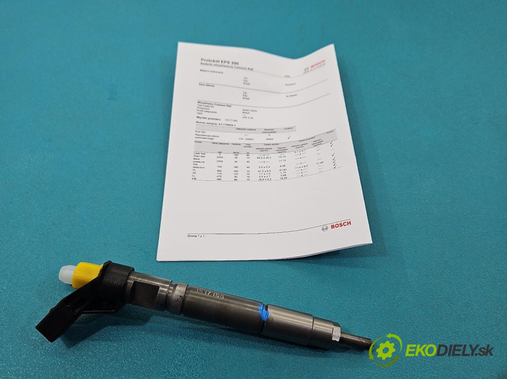 Mercedes Vito W639 2003-2014 2.2 cdi 109 HP manual 80 kW 2148 cm3 5- vstrek 0445115033 (Vstrekovač paliva)