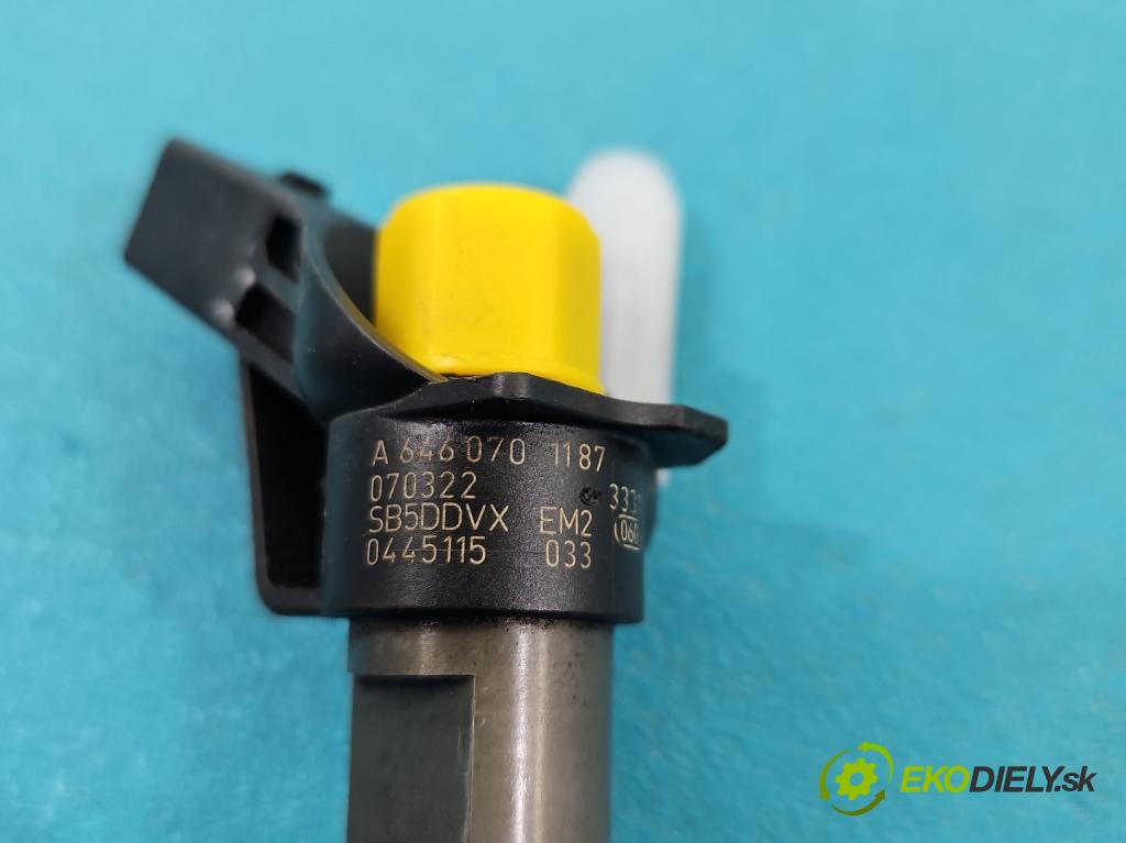 Mercedes Vito W639 2003-2014 2.2 cdi 109 HP manual 80 kW 2148 cm3 5- vstrek 0445115033 (Vstrekovač paliva)