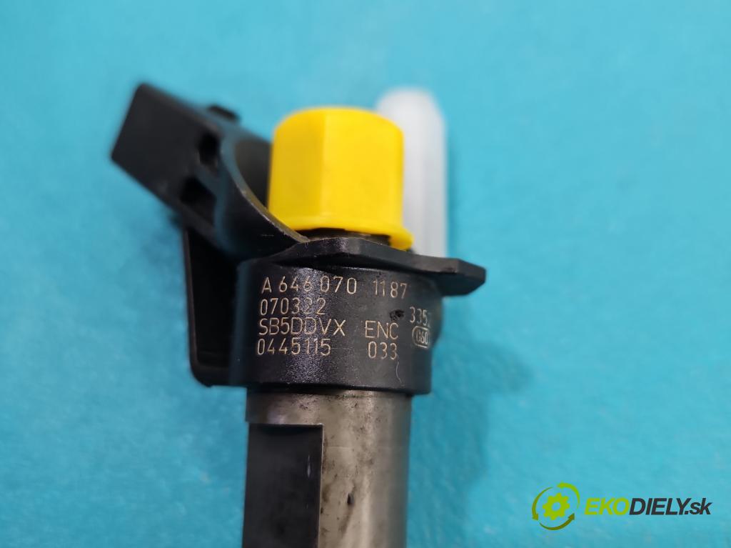 Mercedes Vito W639 2003-2014 2.2 cdi 109 HP manual 80 kW 2148 cm3 5- vstrek 0445115033 (Vstrekovač paliva)