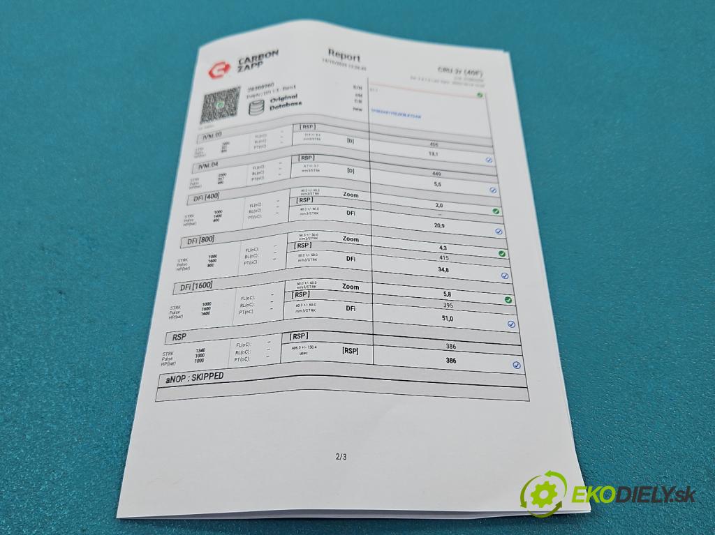 Peugeot Expert III 2016- 2.0 hdi 122 hp manual 90 kW 1997 cm3 5- vstřikovač 28602948 (Vstřikovač paliva)