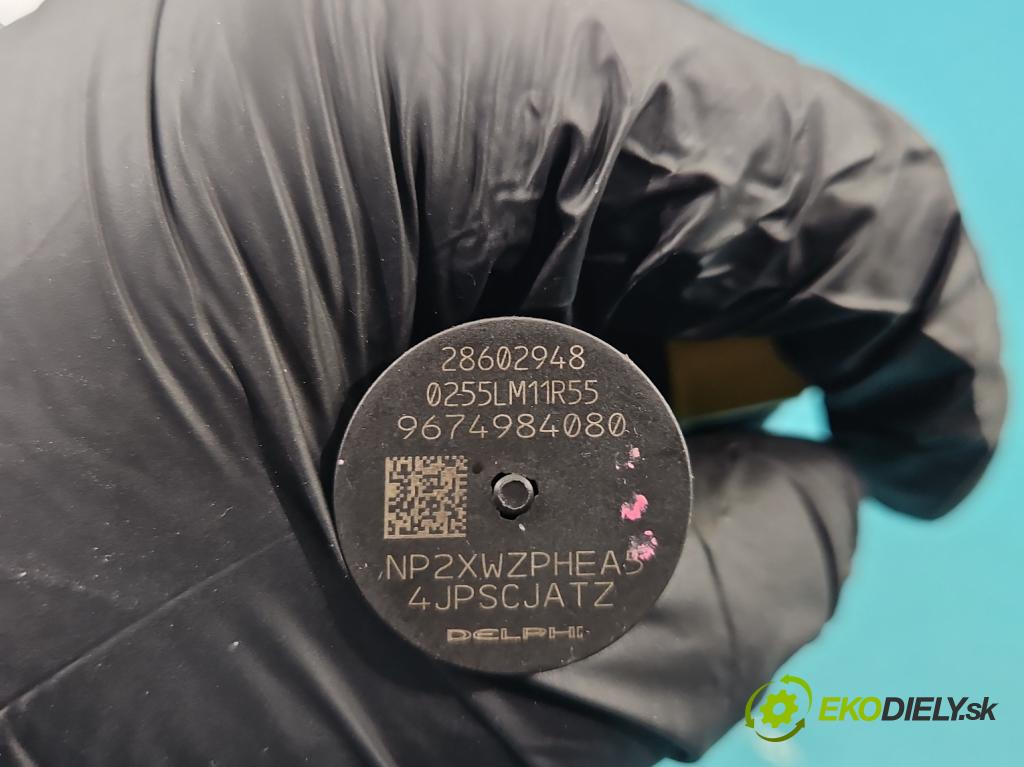 Peugeot Expert III 2016- 2.0 hdi 122 hp manual 90 kW 1997 cm3 5- vstřikovač 28602948 (Vstřikovač paliva)