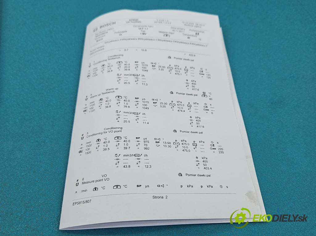 Vw Passat B5 1995-2005 1.9 tdi 131 hp manual 96 kW 1896 cm3 5- vstřikovací čerpadlo 0414720216 (Vstřikovač paliva)