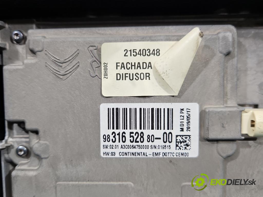 Citroen C4 Grand Picasso II 2013-2022 2.0 HDI 163 HP automatic 120 kW 1997 cm3 5- Zobrazit: 9831652880 (Prístrojová doska)