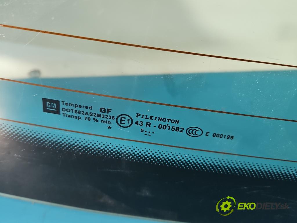 Opel Zafira B 2005-2014 1.9 cdti 101 HP manual 74 kW 1910 cm3 5- sklo zadná  (Sklo zadné)