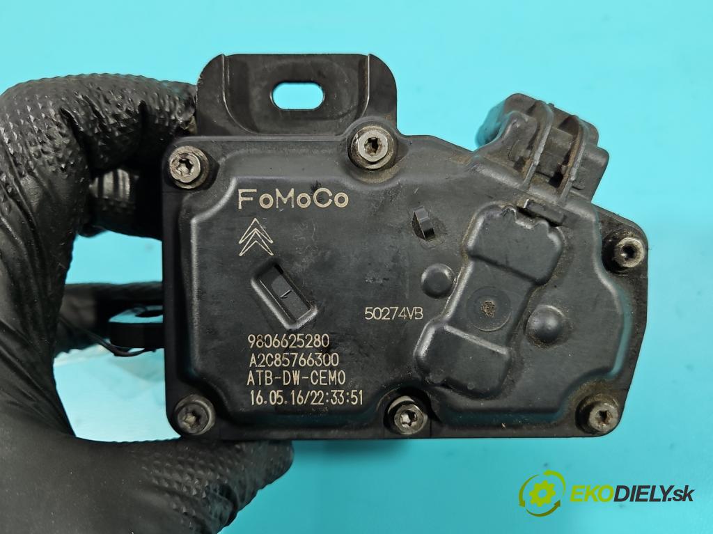 Ford S-max II 2015-2023 2.0 tdci 150 HP manual 110.3 kW 1997 cm3 5- klapka 9806625280 (Škrtiaca klapka)