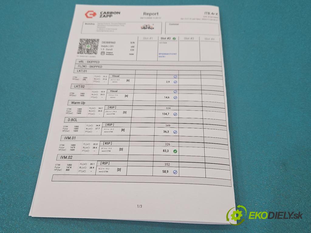 Ford S-max II 2015-2023 2.0 tdci 150 HP manual 110.3 kW 1997 cm3 5- vstrek 28388960 (Vstrekovač paliva)