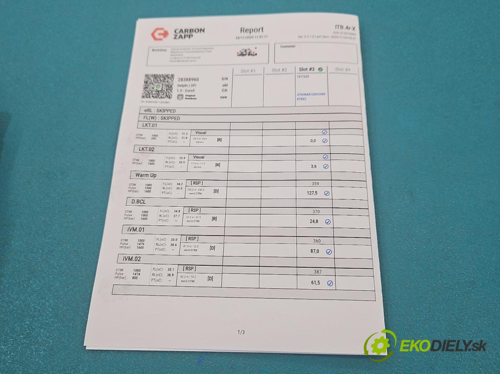 Ford S-max II 2015-2023 2.0 tdci 150 HP manual 110.3 kW 1997 cm3 5- vstrek 28602948 (Vstrekovač paliva)