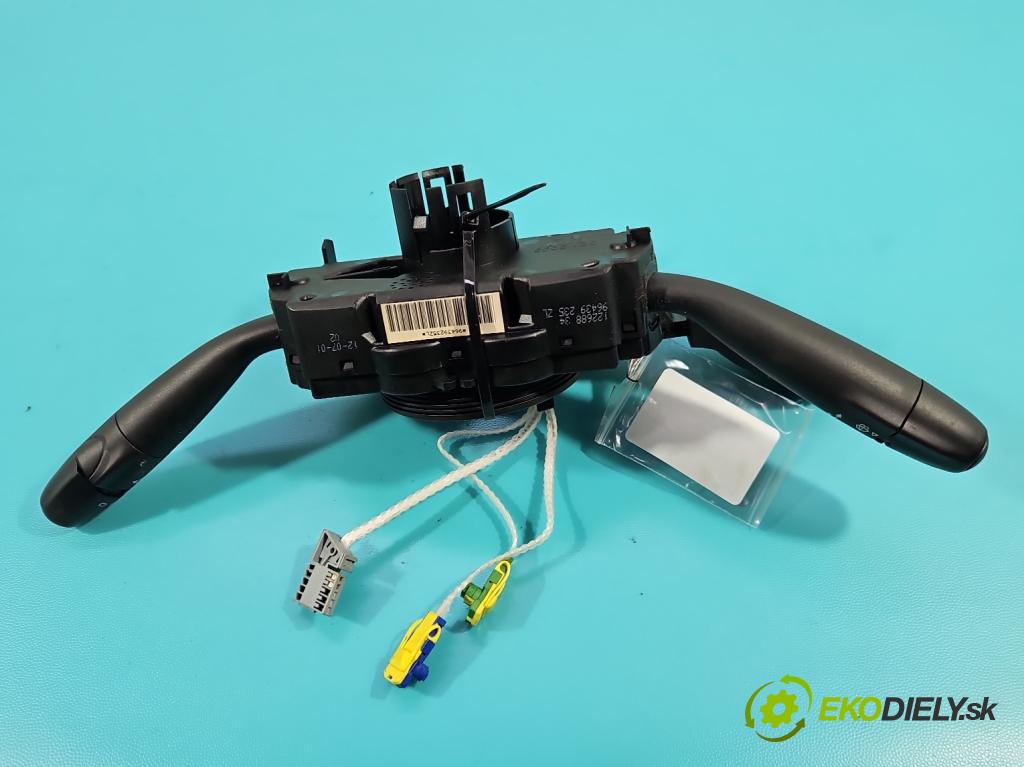 Peugeot 307 1.6 16v 109 HP manual 80 kW 1587 cm3 5- prepínač komplex: 96439235ZL (Prepínacie páčky pod volantom)