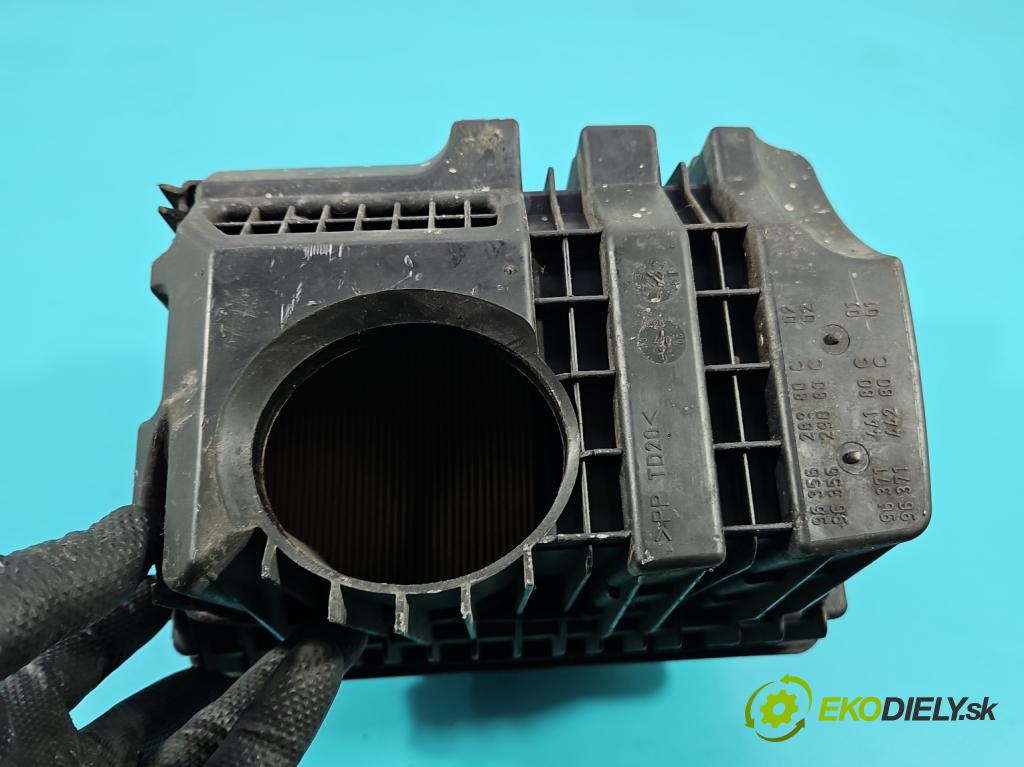 Peugeot 307 1.6 16v 109 HP manual 80 kW 1587 cm3 5- obal filtra vzduchu 9635628980C (Obal vzduchového filtra)