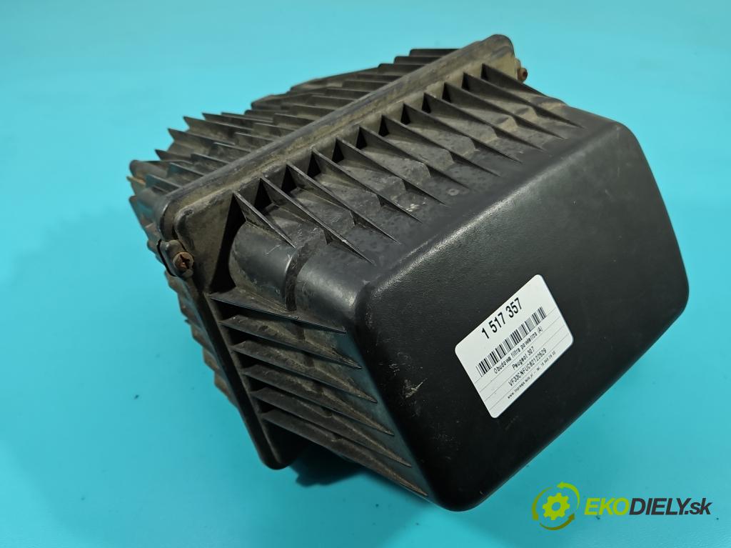 Peugeot 307 1.6 16v 109 HP manual 80 kW 1587 cm3 5- obal filtra vzduchu 9635628980C (Obal vzduchového filtra)