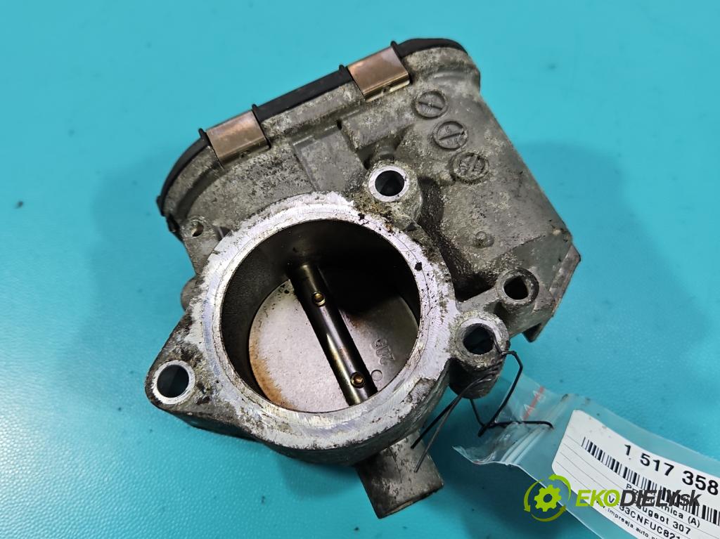 Peugeot 307 1.6 16v 109 HP manual 80 kW 1587 cm3 5- klapka 0280750085 (Škrtiaca klapka)