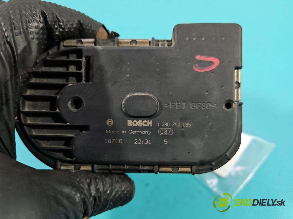 Peugeot 307 1.6 16v 109 HP manual 80 kW 1587 cm3 5- klapka 0280750085 (Škrtiaca klapka)