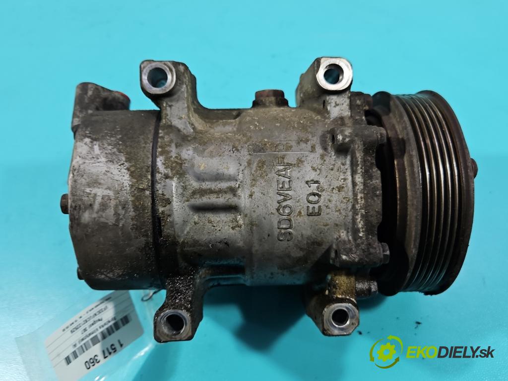 Peugeot 307 1.6 16v 109 hp manual 80 kW 1587 cm3 5- Kompresor: klíma 0118506160 (Kompresor klimatizace)