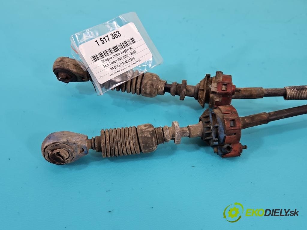 Ford Transit Mk6 2000-2006 2.0 tddi 101 HP manual 74 kW 1998 cm3 4- Páka: Změny: stupeň,rýchlosť  (Rýchlostná páka (kulisa))