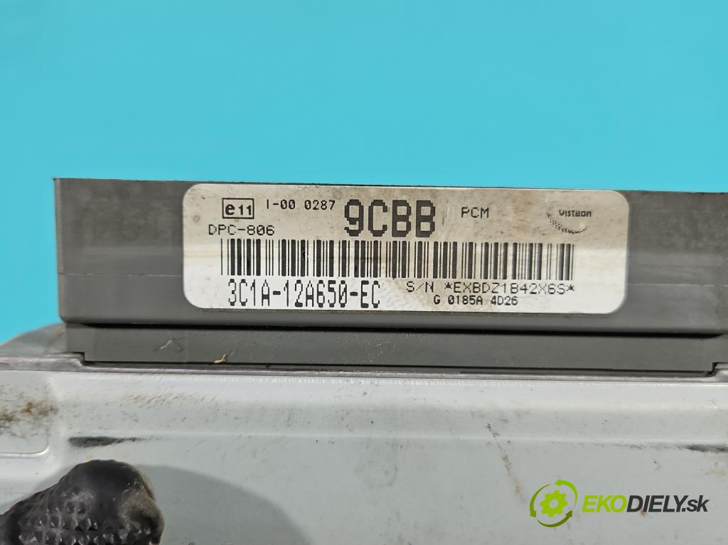 Ford Transit Mk6 2000-2006 2.0 tddi 101 HP manual 74 kW 1998 cm3 4- riadiaca jednotka motora 3C1A-12A650-EC