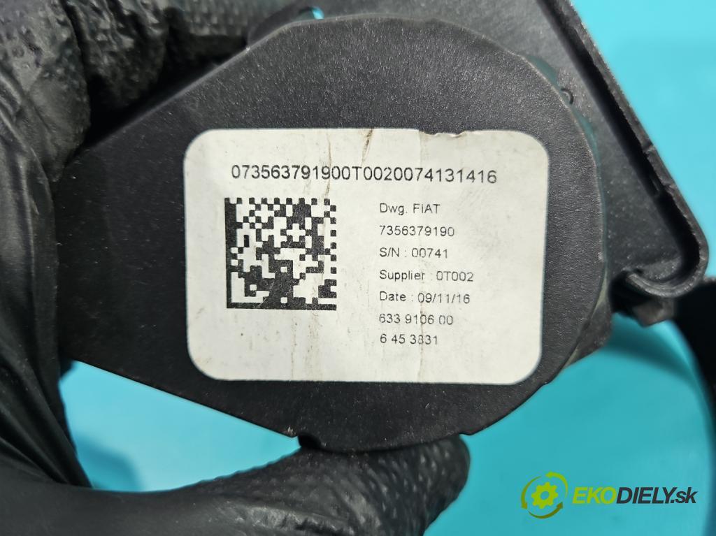 Fiat Tipo II 2015- 1.6 jtd (55260384) 120 HP manual 88 kW 1598 cm3 5- pas bezpečnosť: zadné pravý 7356379190