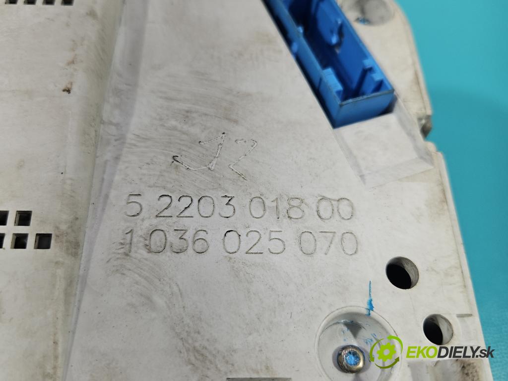 Vw Polo III 6N 1994-2001 1.4 MPI 60 HP manual 44 kW 1390 cm3 3- prístrojovka/ budíky 6N0920804E (Prístrojová doska)