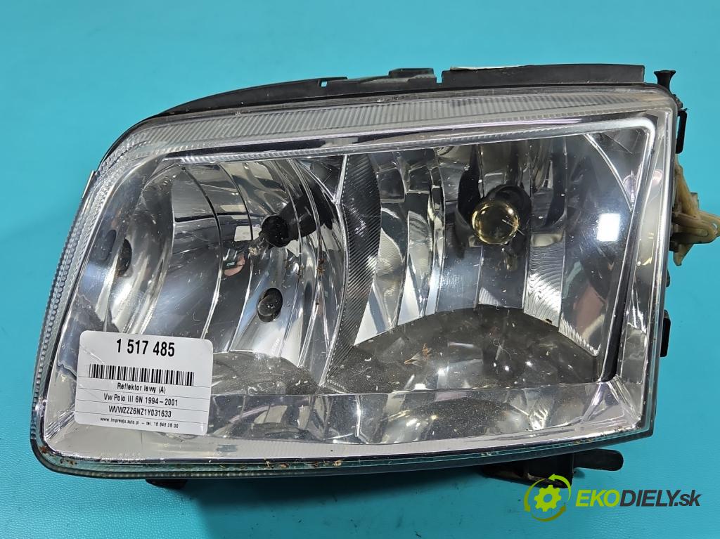 Vw Polo III 6N 1994-2001 1.4 MPI 60 HP manual 44 kW 1390 cm3 3- Reflektor: ľavý  (Kľučka dverí ostatné)