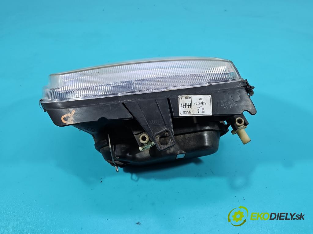 Vw Polo III 6N 1994-2001 1.4 MPI 60 hp manual 44 kW 1390 cm3 3- světlo pravý  (Pravé přední světlo)