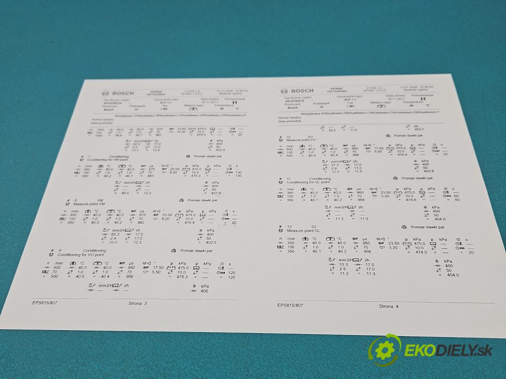 Vw Passat B5 1995-2005 1.9 TDI 131 HP manual 96 kW 1896 cm3 4- vstrekovacie čerpadlo 0414720216 (Vstrekovač paliva)
