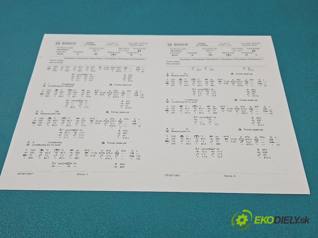 Vw Passat B5 1995-2005 1.9 TDI 131 hp manual 96 kW 1896 cm3 4- vstřikovací čerpadlo 0414720216 (Vstřikovač paliva)