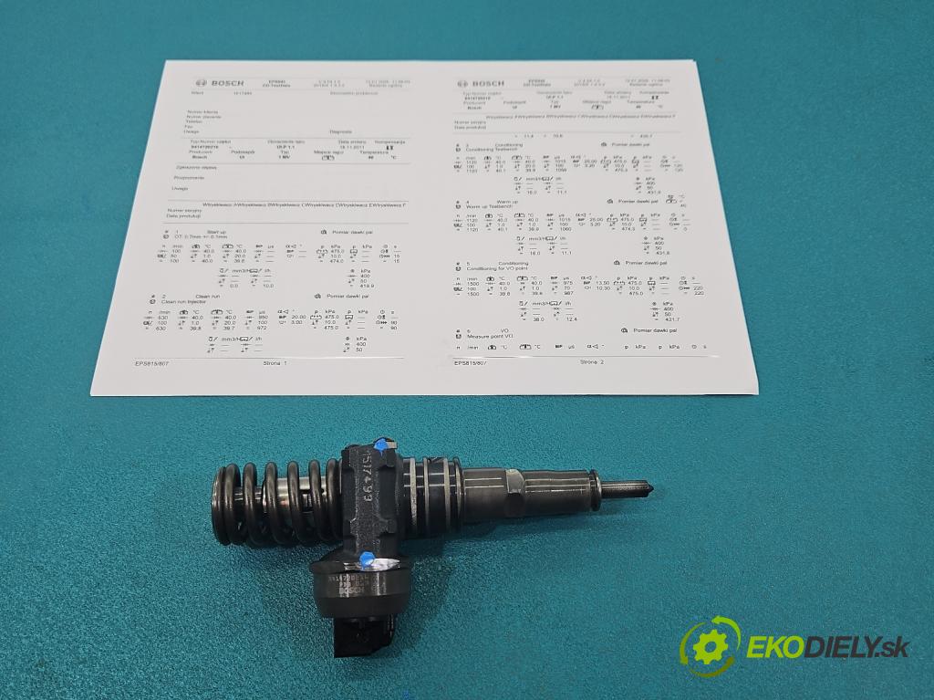 Vw Passat B5 1995-2005 1.9 TDI 131 HP manual 96 kW 1896 cm3 4- vstrekovacie čerpadlo 0414720216 (Vstrekovač paliva)