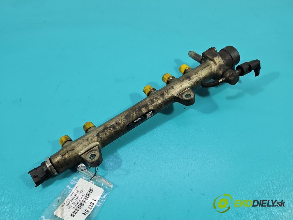 Opel Corsa C 2000-2006 1.3 CDTI 69KM manual 51 kW 1248 cm3 3- lišta vstrekovacia 0445214044 (Vstrekovacia lišta)