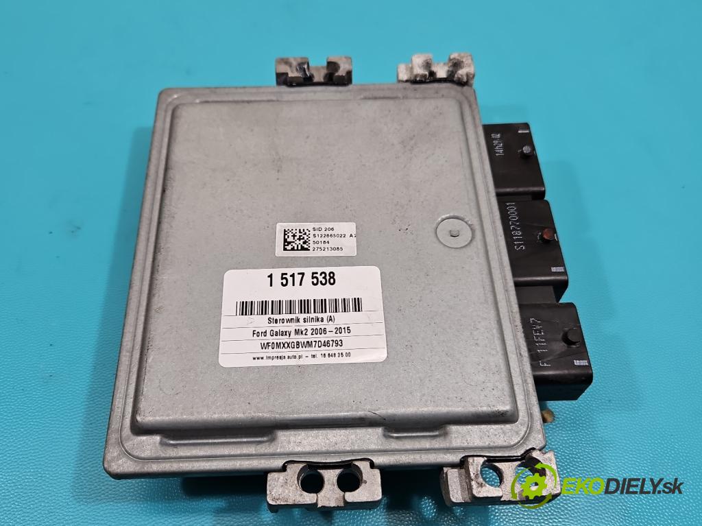 Ford Galaxy Mk2 2006-2015 2.0 TDCI 140 HP manual 103 kW 1999 cm3 5- riadiaca jednotka motora 6G91-12A650-EM