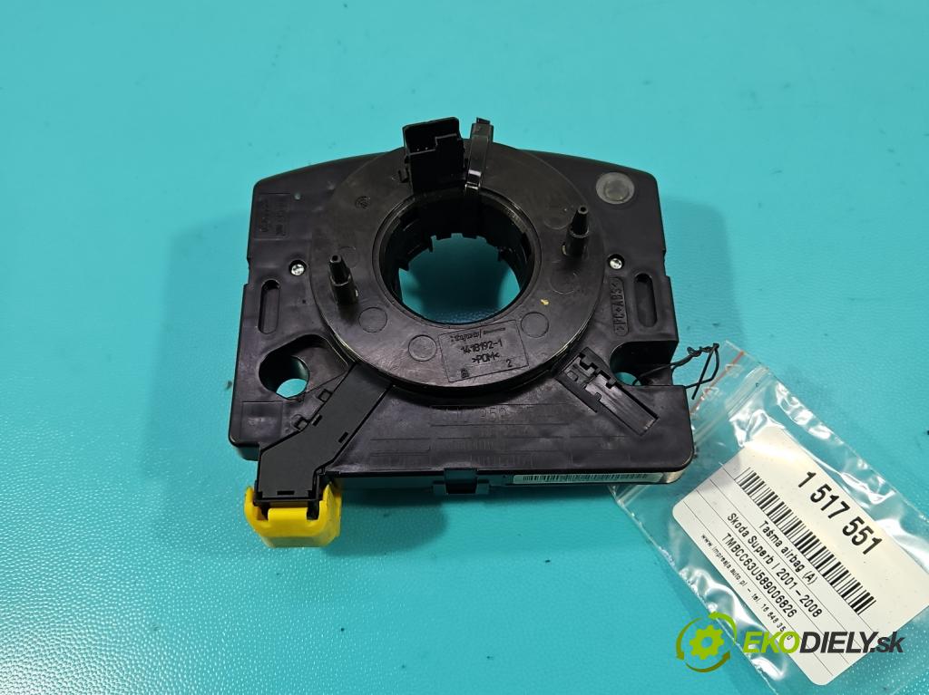 Skoda Superb I 2001-2008 1.9 tdi 116 hp manual 85 kW 1896 cm3 4- Páska: airbag 1J0959654AP (Airbag)