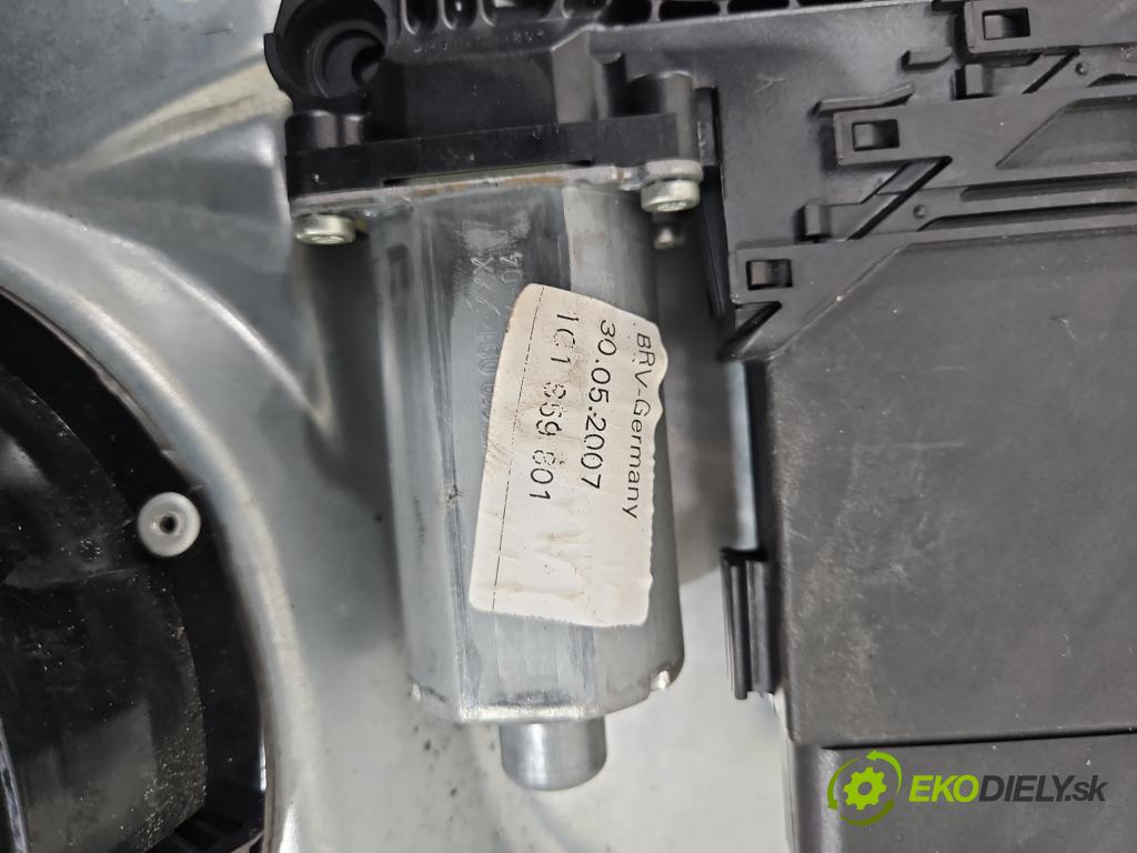 Skoda Superb I 2001-2008 1.9 tdi 116 HP manual 85 kW 1896 cm3 4- mechanizmus okna predné ľavý 3B1837461