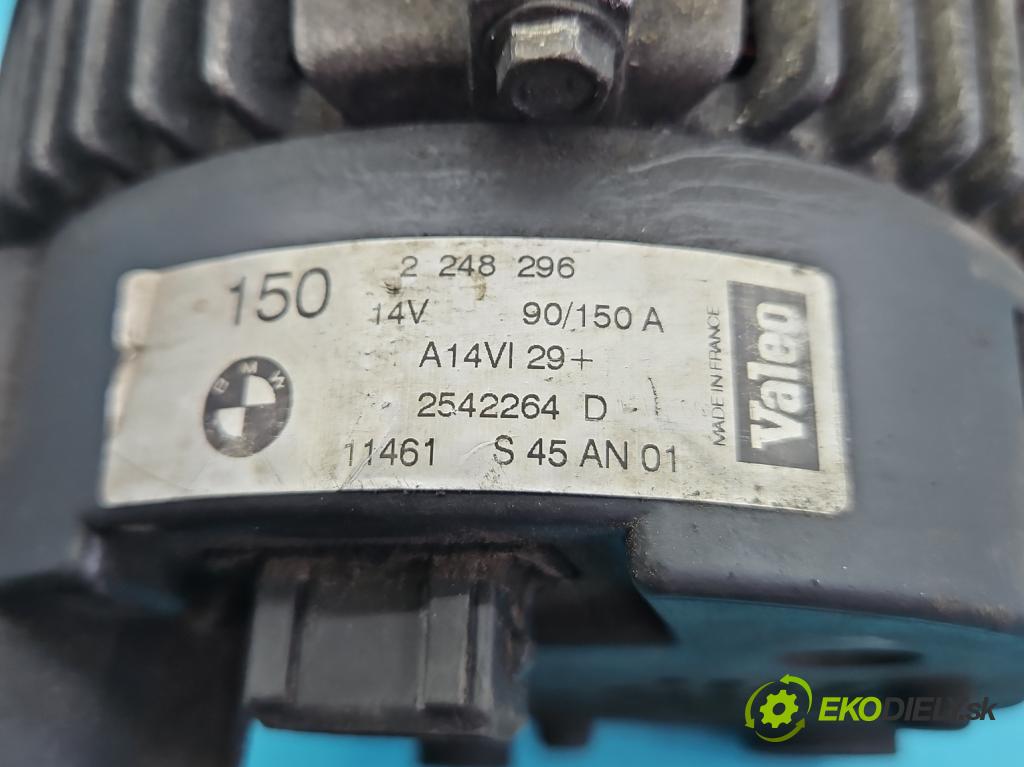 Bmw 5 E39 1996-2003 3.0d 193 HP automatic 142 kW 2926 cm3 5- Alternator 2542264D (Alternátor)