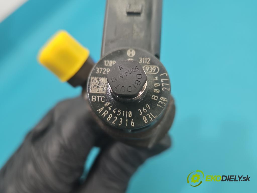 Vw Passat B7 2010-2014 2.0 tdi 170 HP automatic 125 kW 1968 cm3 5- vstrek 0445110369 (Vstrekovač paliva)