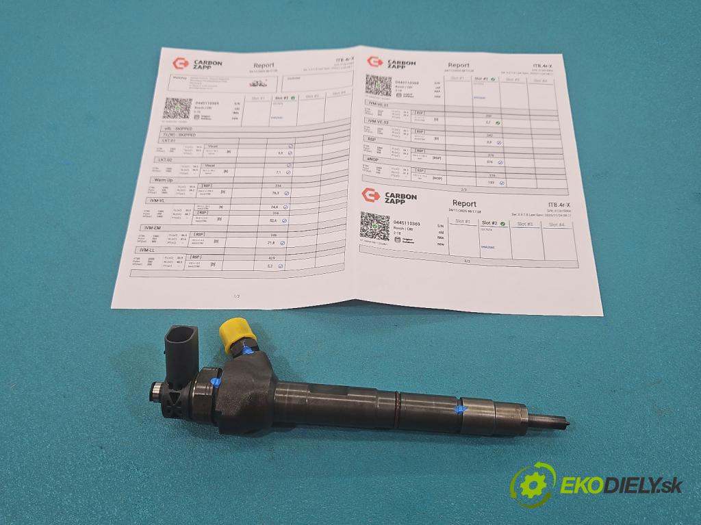 Vw Passat B7 2010-2014 2.0 tdi 170 HP automatic 125 kW 1968 cm3 5- vstrek 0445110369 (Vstrekovač paliva)