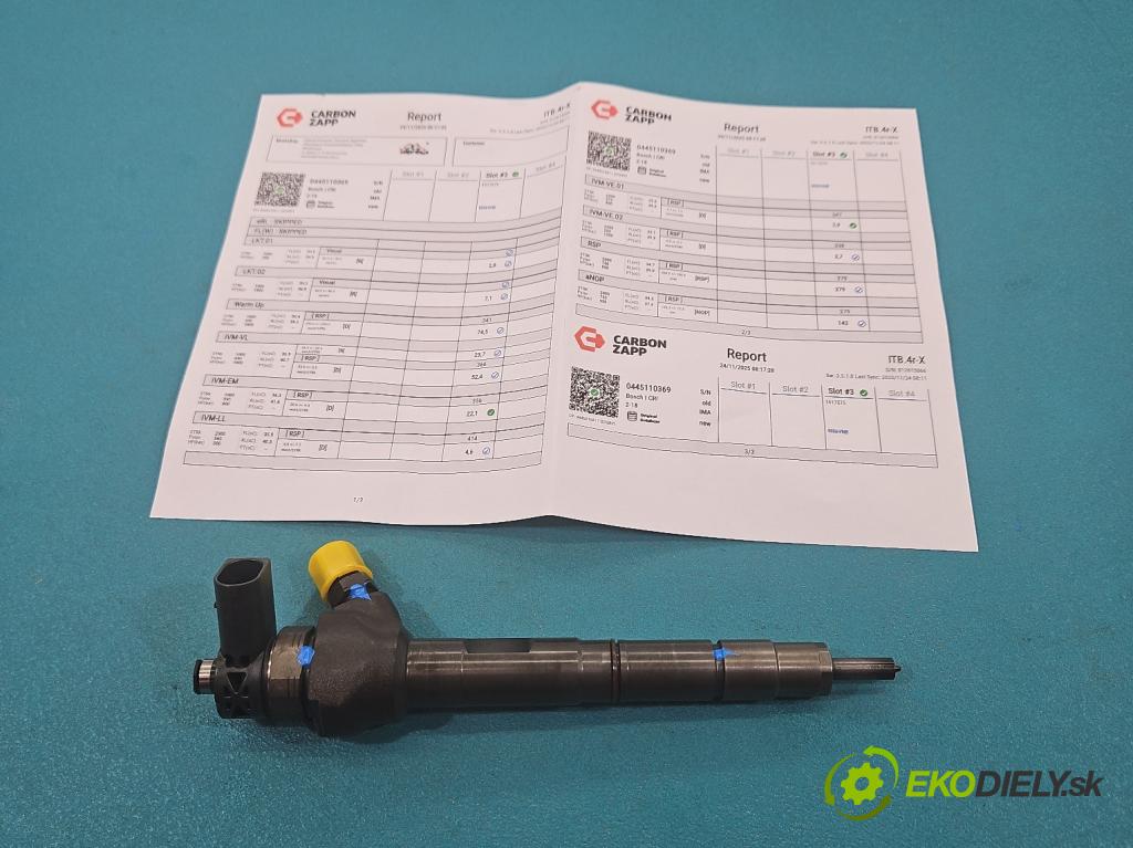 Vw Passat B7 2010-2014 2.0 tdi 170 HP automatic 125 kW 1968 cm3 5- vstrek 0445110369 (Vstrekovač paliva)