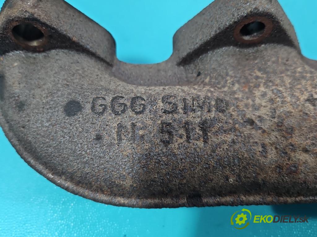 Bmw 5 E39 1996-2003 3.0d 193 HP automatic 142 kW 2926 cm3 5- zvod výfuk 2248166E (Výfukové potrubie)