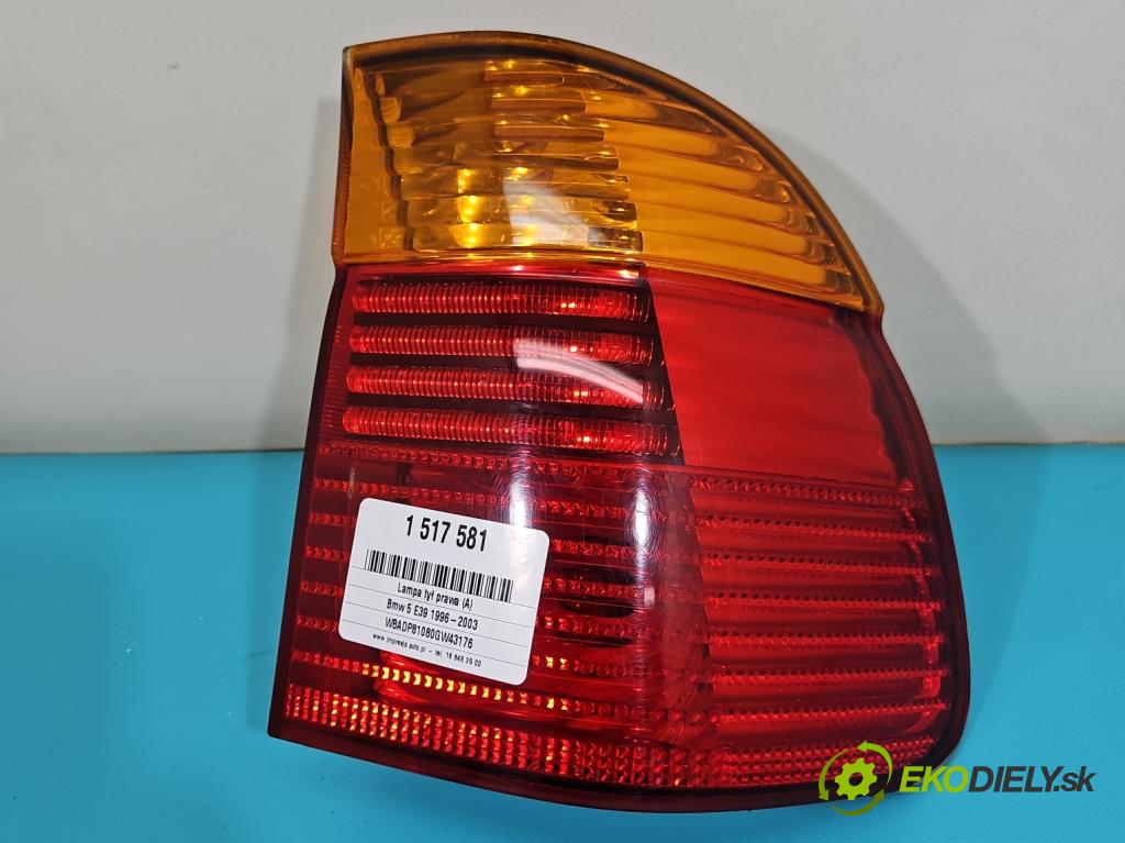 Bmw 5 E39 1996-2003 3.0d 193 hp automatic 142 kW 2926 cm3 5- světlo zadní pravé  (Klika dveří ostatní)