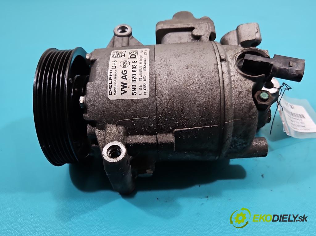 Vw Passat B7 2010-2014 2.0 tdi 170 hp automatic 125 kW 1968 cm3 5- Kompresor: klíma 5N0820803E (Kompresor klimatizace)