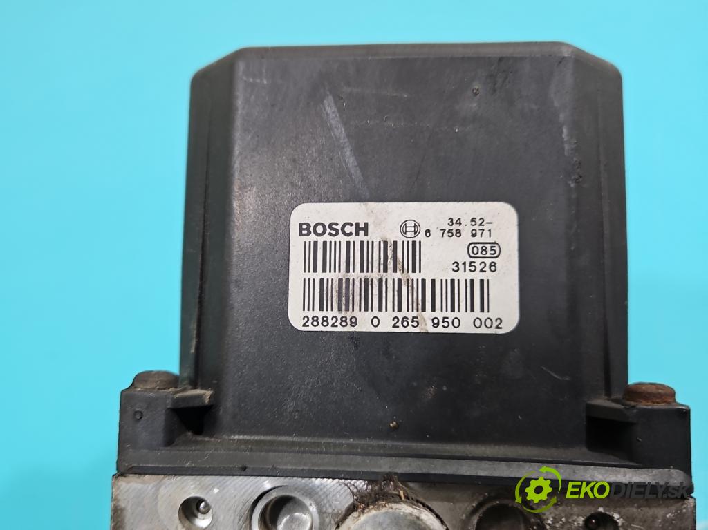 Bmw 5 E39 1996-2003 3.0d 193 HP automatic 142 kW 2926 cm3 5- čerpadlo abs 0265950002 (Pumpa ABS)