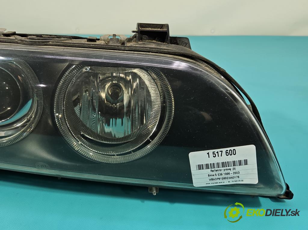 Bmw 5 E39 1996-2003 3.0d 193 hp automatic 142 kW 2926 cm3 5- světlo pravý  (Pravé přední světlo)