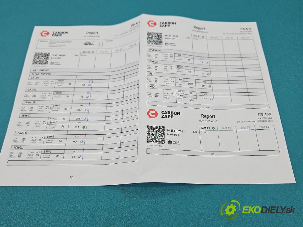 Bmw 5 E39 1996-2003 3.0d 193 HP automatic 142 kW 2926 cm3 5- vstrek 0445110266 (Vstrekovač paliva)