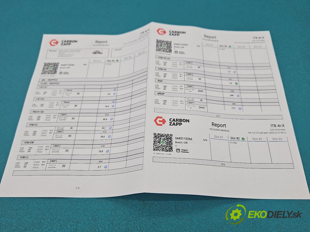 Bmw 5 E39 1996-2003 3.0d 193 HP automatic 142 kW 2926 cm3 5- vstrek 0445110266 (Vstrekovač paliva)