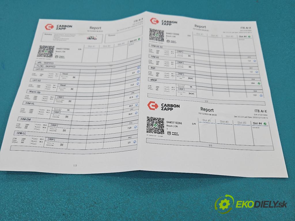 Bmw 5 E39 1996-2003 3.0d 193 HP automatic 142 kW 2926 cm3 5- vstrek 0445110266 (Vstrekovač paliva)