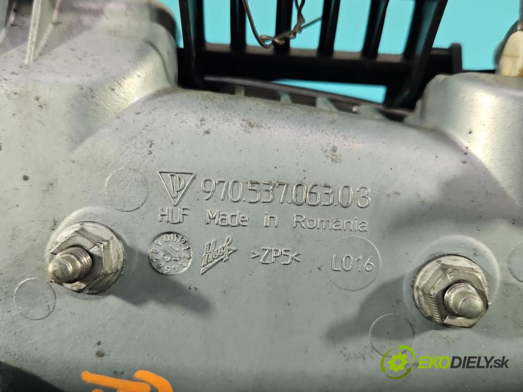 Porsche Panamera I 970 2009-2016 3.0 v6 420 hp automatic 309 kW 2997 cm3 5- rukoväť predné ľavé mimo: 97053706303 (Kľučka dverí vonkajšia predná ľavá)